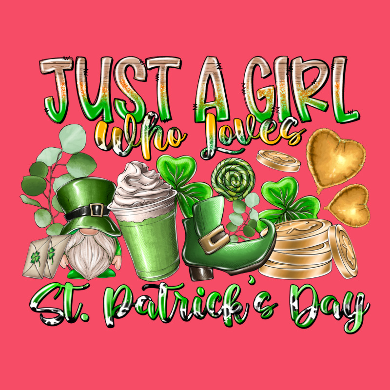 Just A Girl Who Loves Saint Patrick's Day Premium Sweatshirt by RacoonDesign | Teevron
