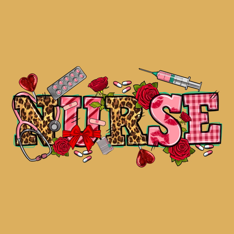 Valentines Day Nurse Premium Hoodie by NancyCooperArtShop | Teevron