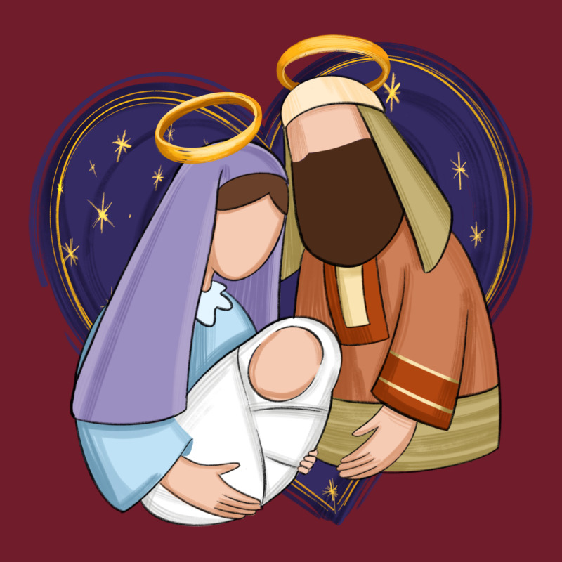 Holy Night Jesus Birth Zipper Hoodie by Zillion Design Studio | Teevron