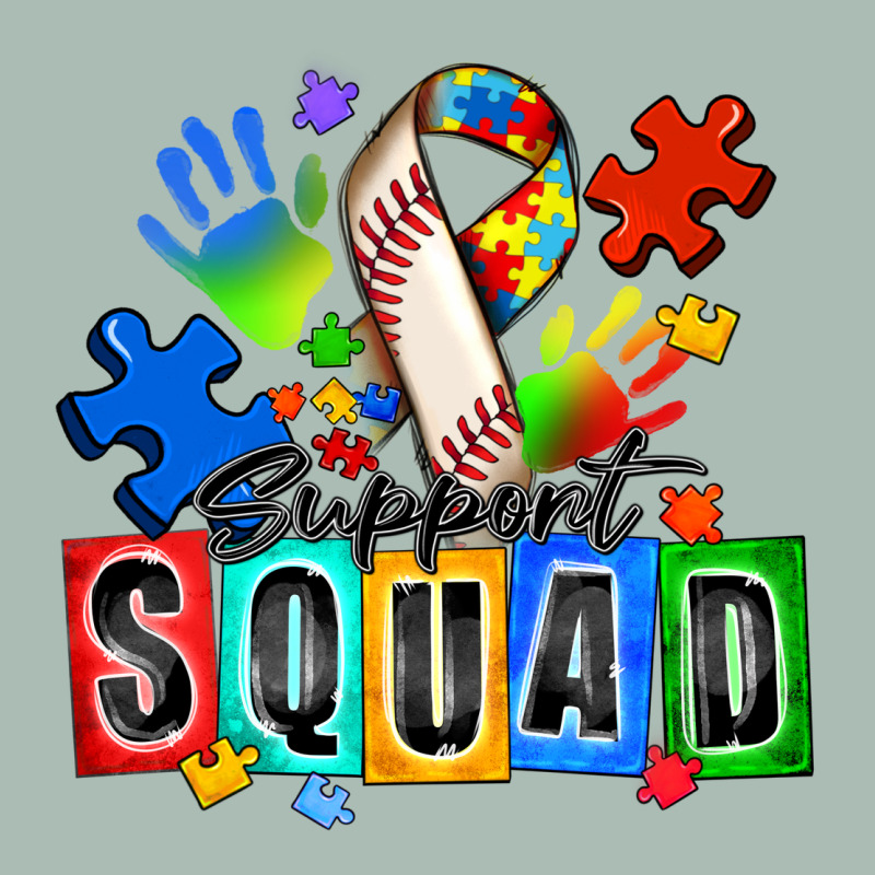 Baseball Support Squad Autism Classic Tee by Zillion Design Studio | Teevron
