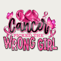 Cancer Picked The Wrong Girl Zipper Hoodie | Teevron