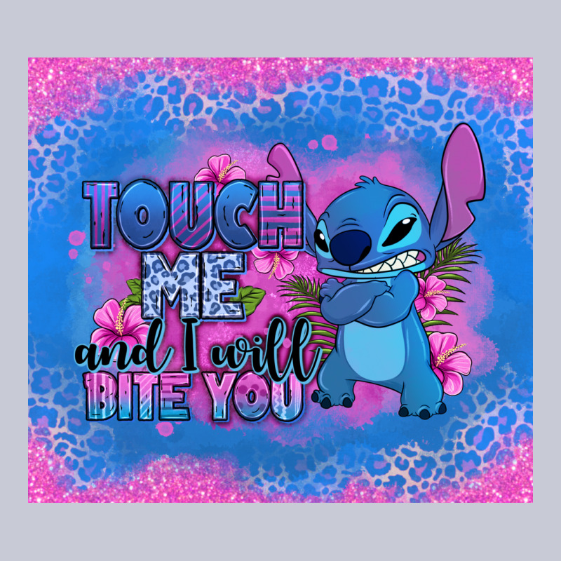 Touch Me And I Will Bite You Stitch Heavyweight Hoodie by Zillion Design Studio | Teevron