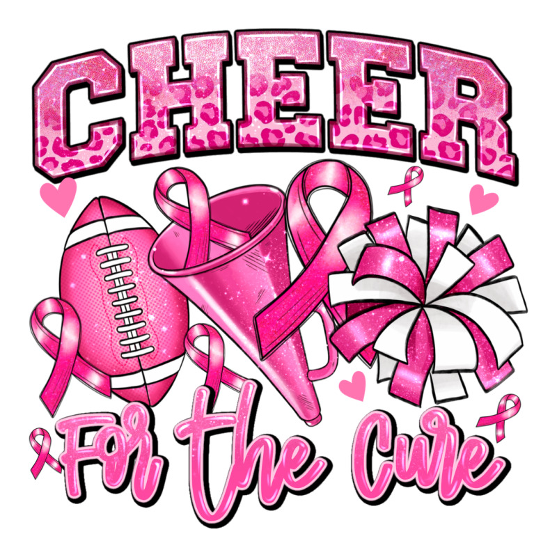 Cheer For The Cure American Football Zipper Hoodie by RanaPortraitStore | Teevron