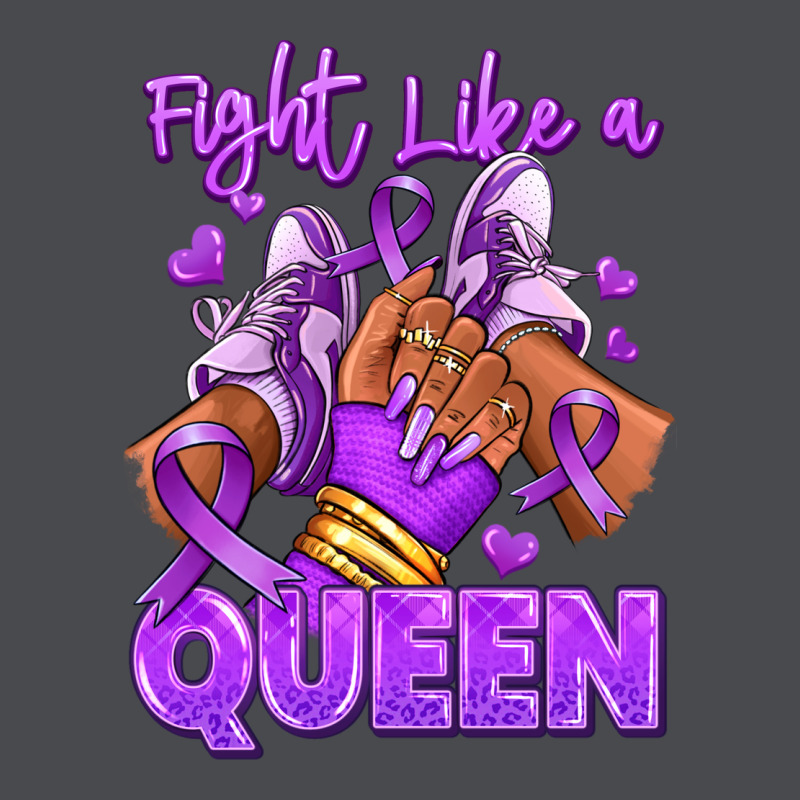 Fight Like A Queen Lupus Awareness Afro Girl Sneak Zipper Hoodie by RanaPortraitStore | Teevron