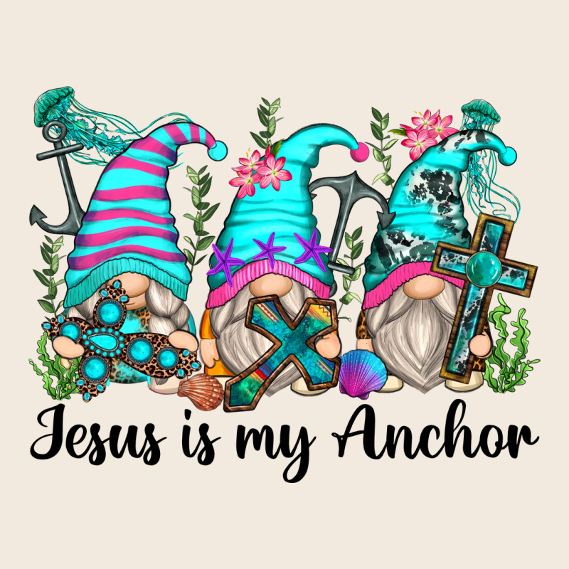 Jesus Is My Anchor Gnomes Zipper Hoodie by Zillion Design Studio | Teevron