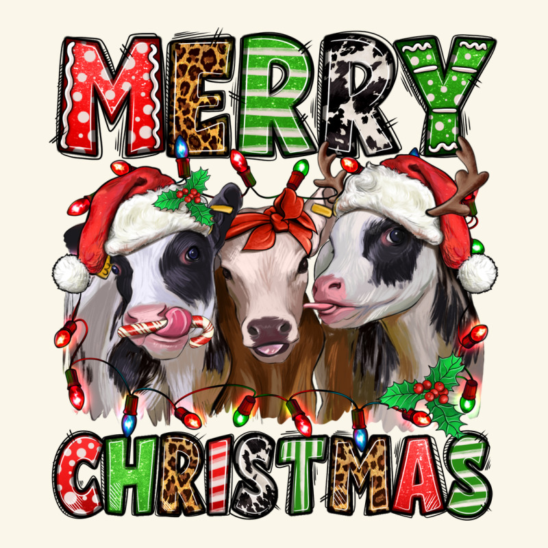 Merry Christmas Heifers Premium Hoodie by Jasminsmagicworld | Teevron