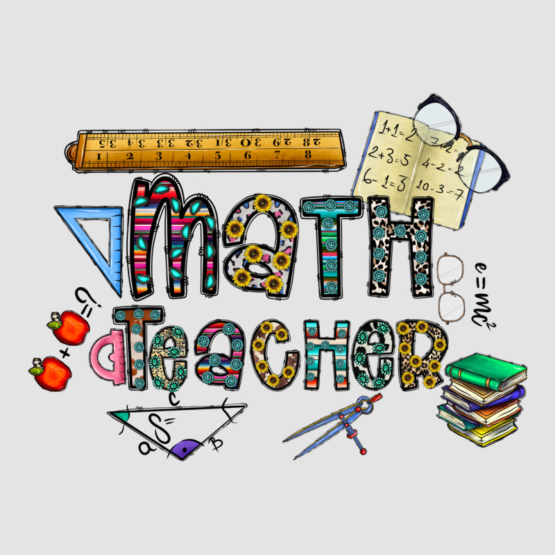 Math Teacher Premium Sweatshirt by CowhideDigitalArt | Teevron