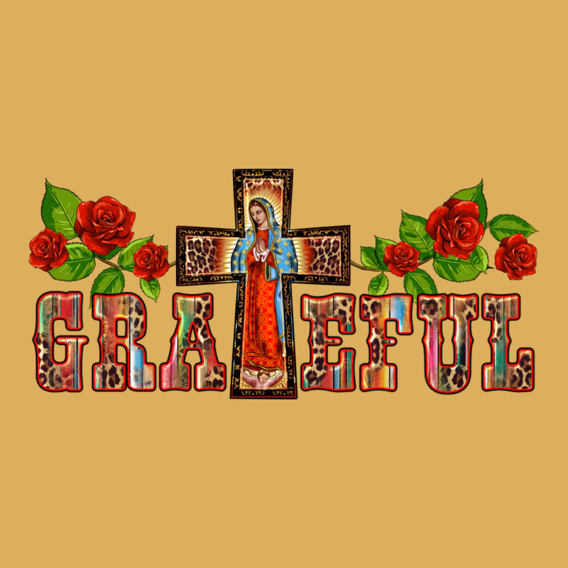 Grateful Guadalupe Cross Premium Hoodie by BarkalooDesign | Teevron