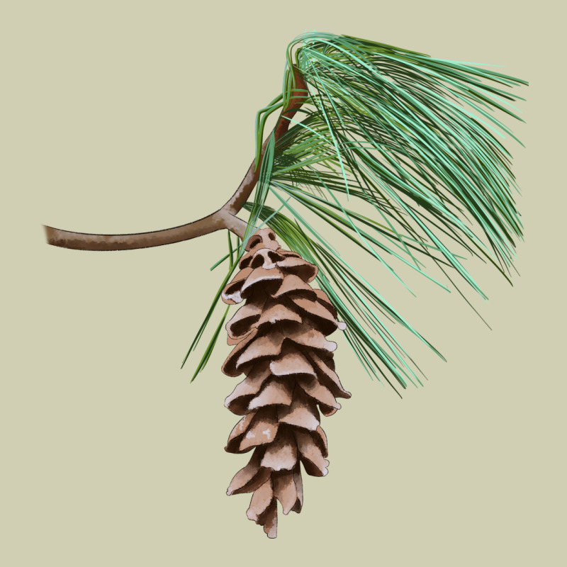 White Pine Cone Heavy Core Tee by LillyAllenDesigns | Teevron