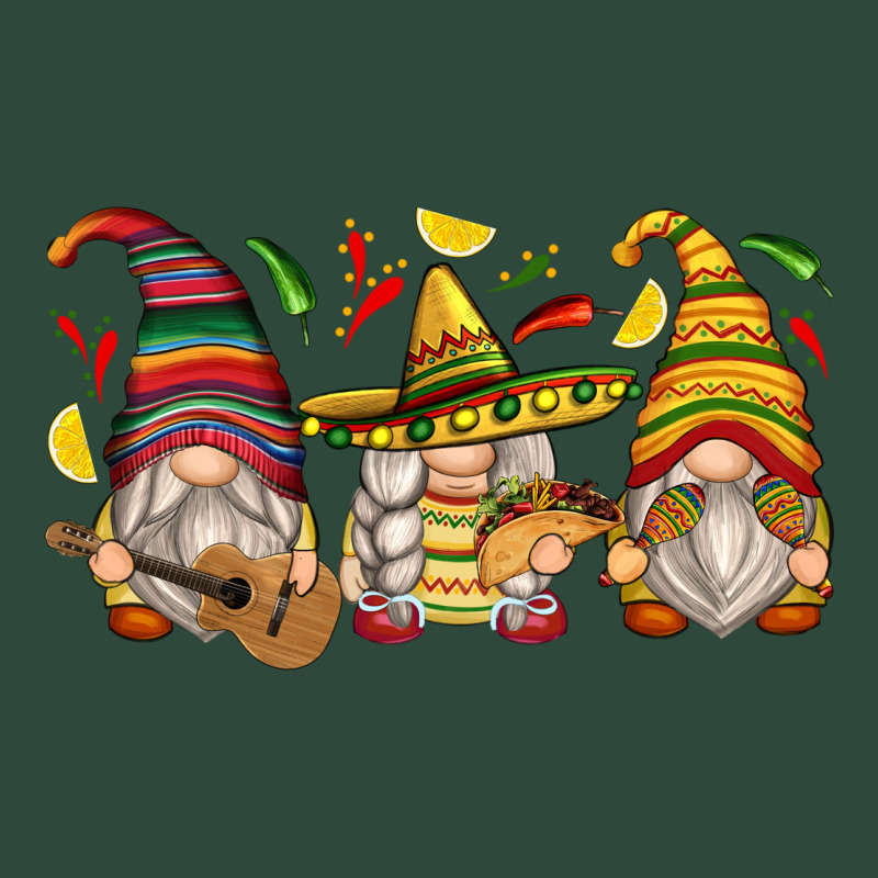Mexican Gnomes Zipper Hoodie by Zillion Design Studio | Teevron