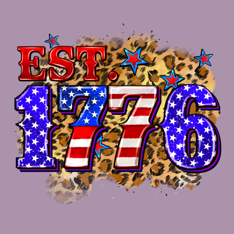 Est. 1776 4th Of July Heavyweight Hoodie by Zillion Design Studio | Teevron