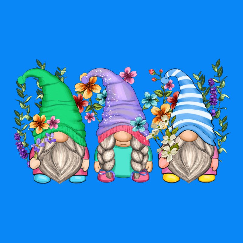 Floral Gnomes Zipper Hoodie by Zillion Design Studio | Teevron