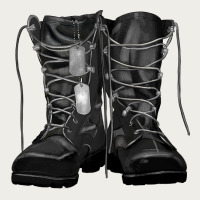 Soldier Boots Zipper Hoodie | Teevron