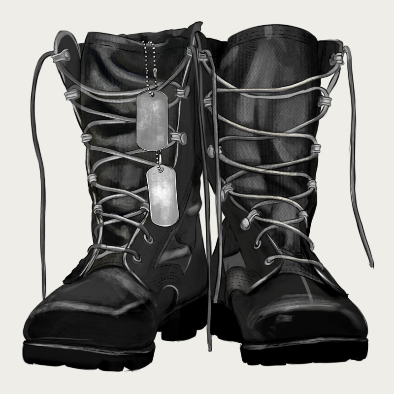 Soldier Boots Zipper Hoodie by RanaPortraitStore | Teevron