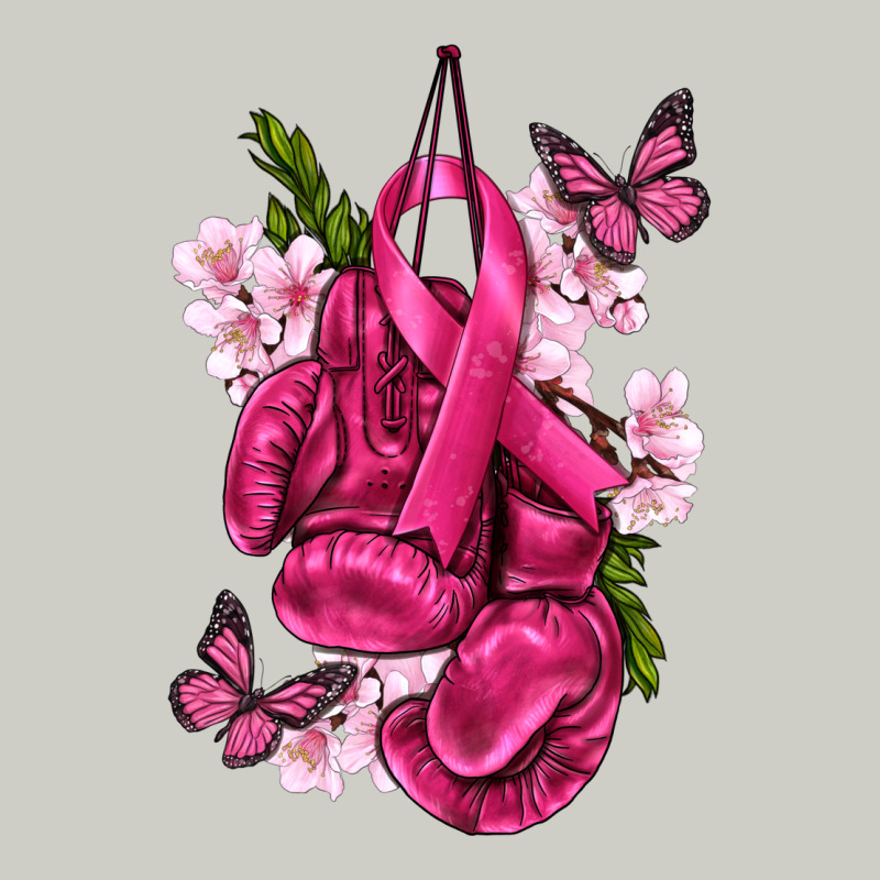 Cancer Boxing Gloves With Ribbon Heavyweight Hoodie by texasbilliewilder | Teevron
