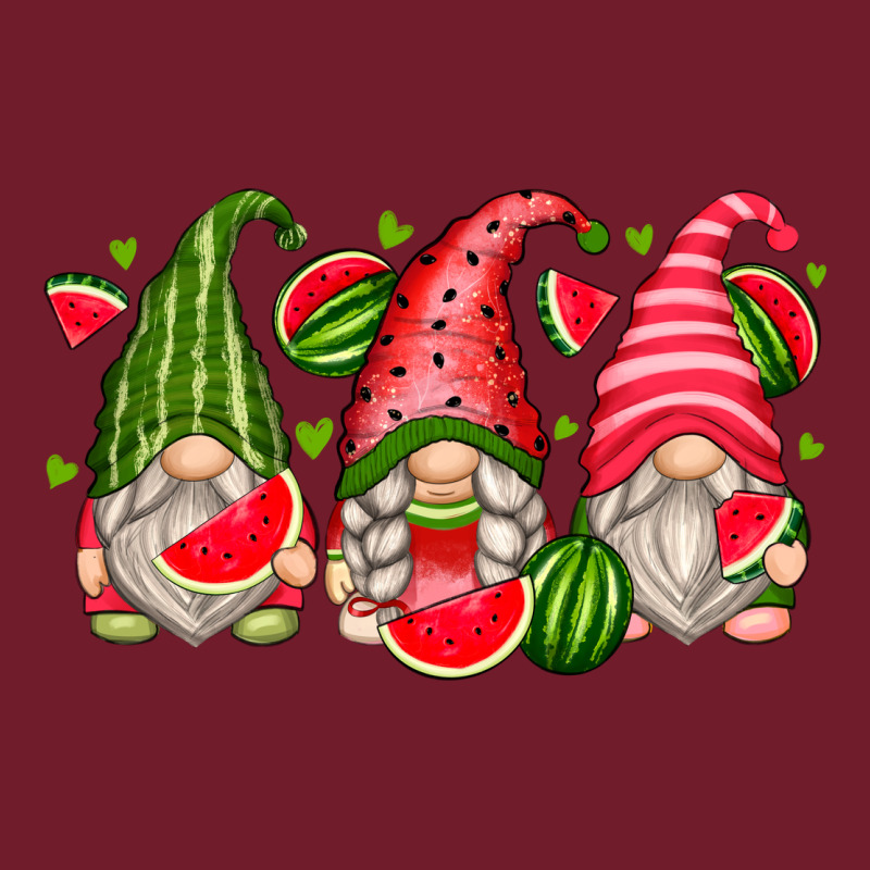 Watermelon Gnomes Zipper Hoodie by Zillion Design Studio | Teevron