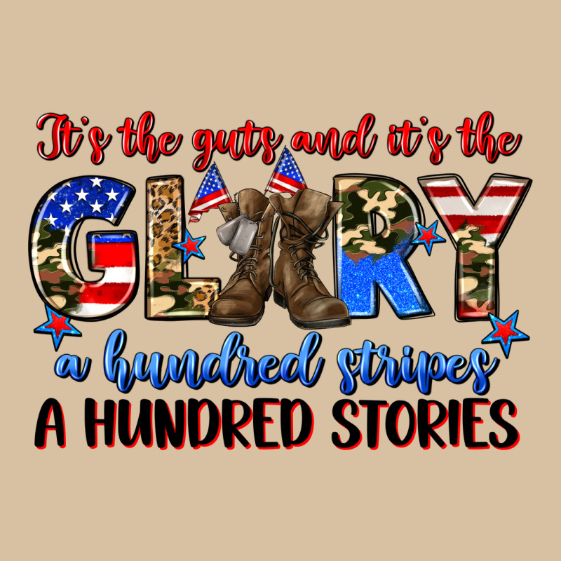 It's The Guts And It's The Glory A Hundred Stripes Heavyweight Hoodie by Zillion Design Studio | Teevron