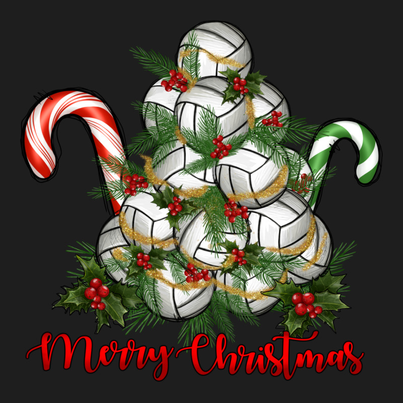 Merry Christmas Volleyball Classic Tee by RanaPortraitStore | Teevron