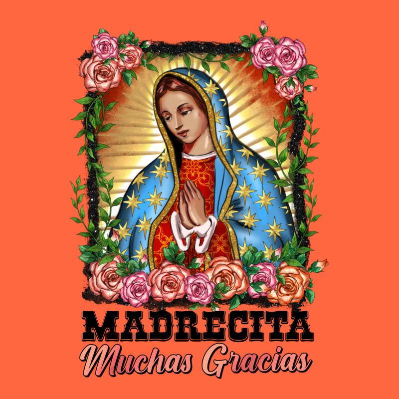 Madrecita Muchas Gracias Lady Of Guadalupe Premium Hoodie by BarkalooDesign | Teevron