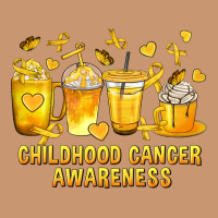 Childhood Cancer Awareness Coffee Cups Heavyweight Hoodie | Teevron