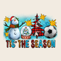 Tis The Season Christmas With Soccer Ball And Snowman Premium Sweatshirt | Teevron