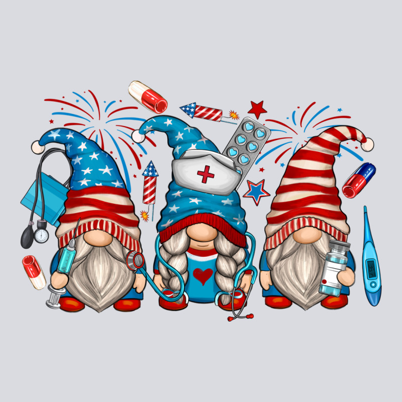 American Nurse Gnomes Zipper Hoodie by Zillion Design Studio | Teevron