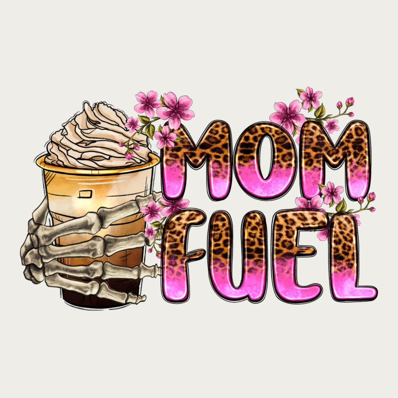 Mom Fuel Zipper Hoodie by Zillion Design Studio | Teevron