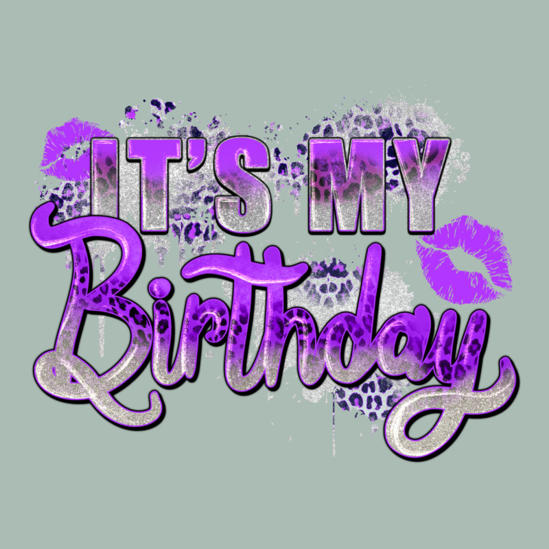 Purple Its My Birthday Classic Tee by Zillion Design Studio | Teevron
