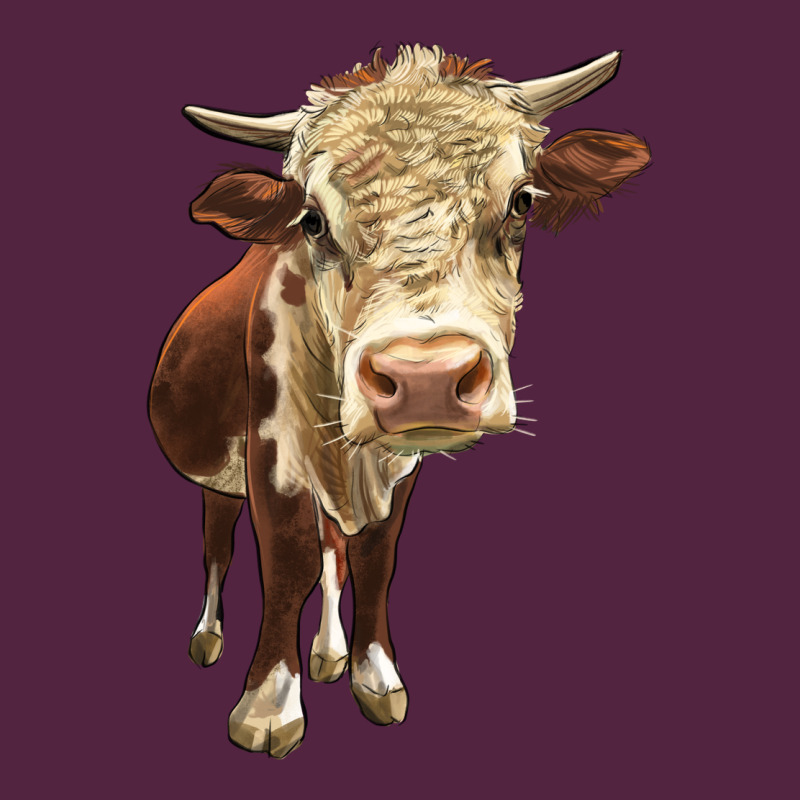 Hereford Heifer Urban Hoodie by LillyAllenDesigns | Teevron