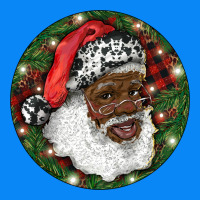 African American Santa Christmas Zipper Hoodie | Teevron
