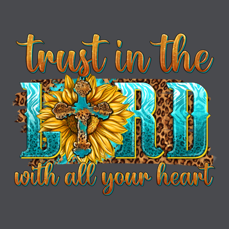 Trust In The Lord With All Your Heart Zipper Hoodie by texasbilliewilder | Teevron