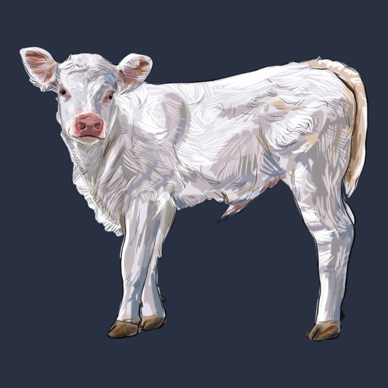 Charolais Calf Urban Hoodie by LillyAllenDesigns | Teevron