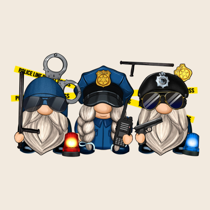 Police Gnomes Zipper Hoodie by Zillion Design Studio | Teevron
