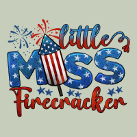 Little Miss Firecracker 4th Of July Ladies Tee | Teevron