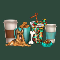 German Shepherd Dog Coffee Cups Zipper Hoodie | Teevron