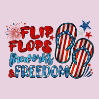Flip Flops Fireworks & Freedom Ladies Tee | Teevron