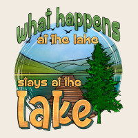 What Happens At The Lake Stays At The Lake Premium Sweatshirt | Teevron