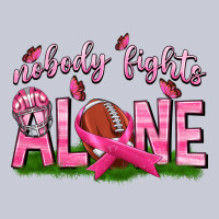 Football Nobody Fights Alone Heavyweight Hoodie | Teevron
