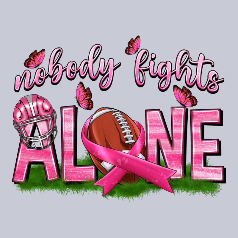 Football Nobody Fights Alone Heavyweight Hoodie by texasbilliewilder | Teevron