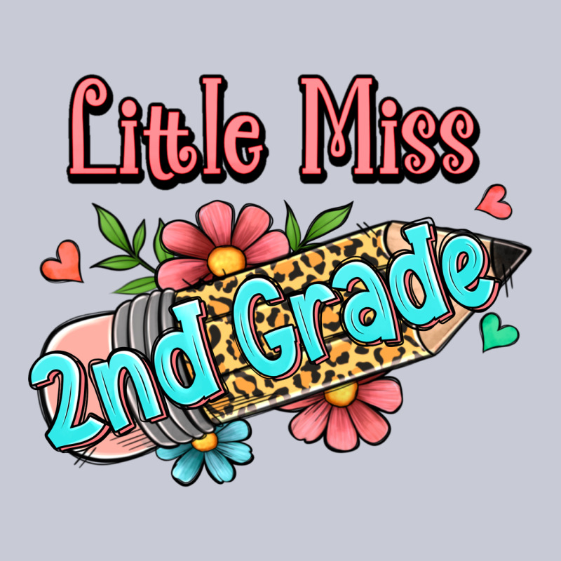 Little Miss Second Grade Heavyweight Hoodie by RanaPortraitStore | Teevron