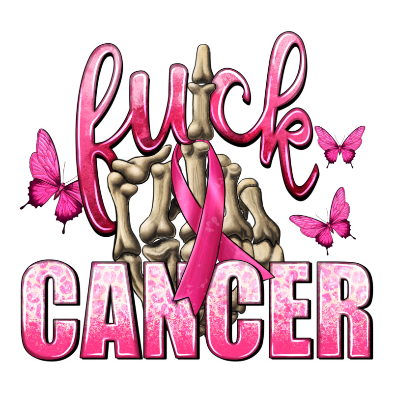 Fuck Cancer With Butterflies Heavyweight Hoodie by texasbilliewilder | Teevron