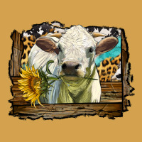 Charolais Heifer With Western Background Urban Hoodie | Teevron