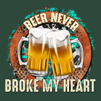 Beer Never Broke My Heart Zipper Hoodie | Teevron