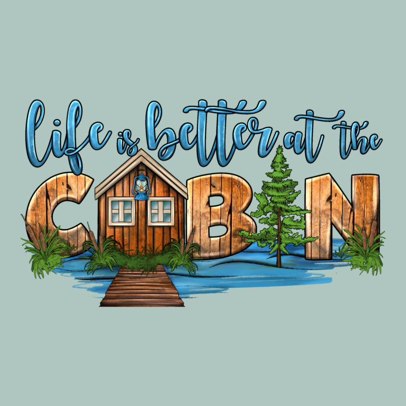 Life Is Better At The Cabin Premium Sweatshirt by HRA Design Shop | Teevron