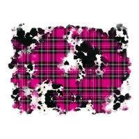Pink Christmas Plaid Cowhide Pattern Background | Teevron