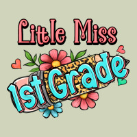 Little Miss First Grade Heavyweight Hoodie | Teevron