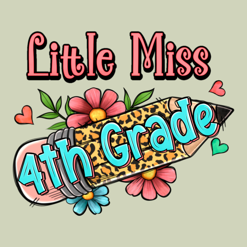 Little Miss Fourth Grade Heavyweight Hoodie by RanaPortraitStore | Teevron