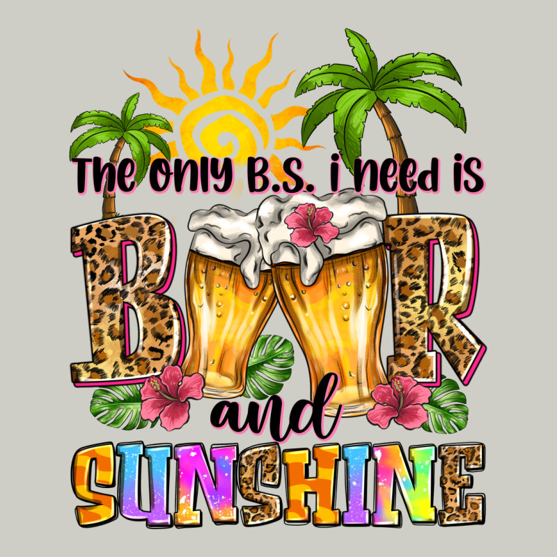 The Only B.s. I Need Is Beer And Sunshine Heavyweight Hoodie by Zillion Design Studio | Teevron