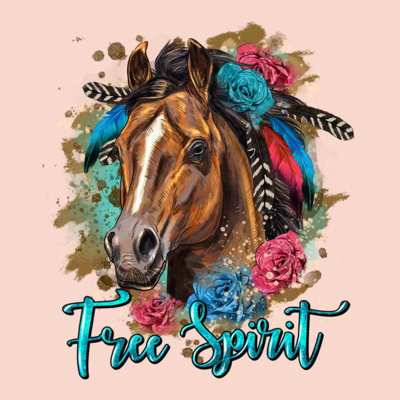 Free Spirit Quarter Horse Floral Urban Hoodie by LillyAllenDesigns | Teevron