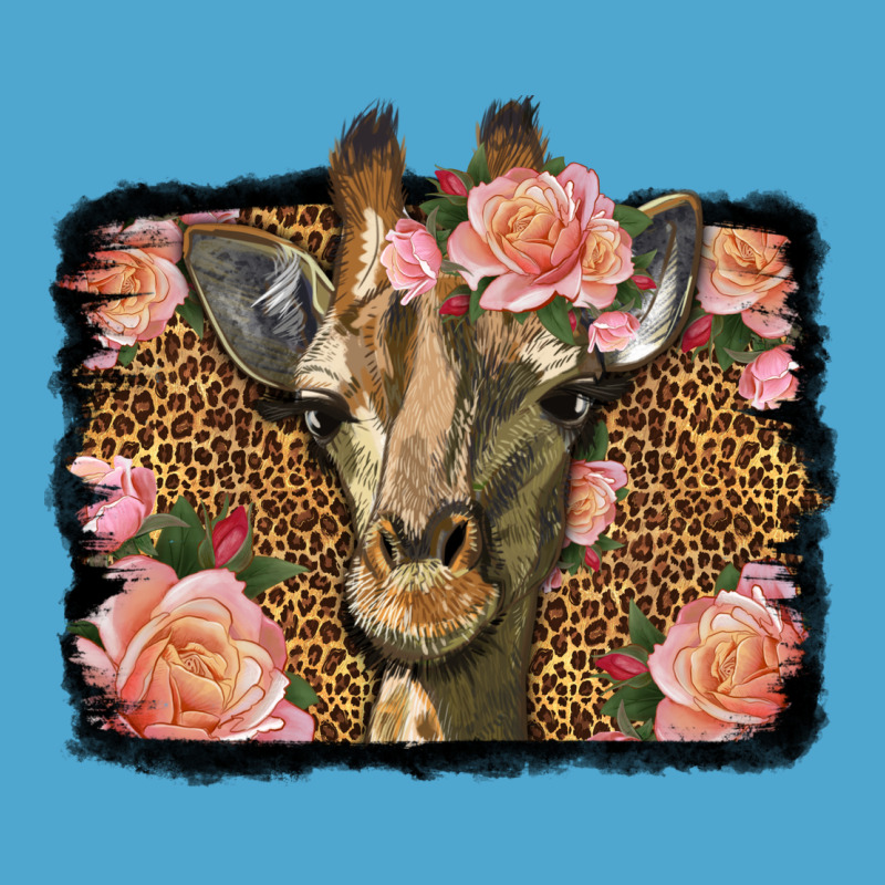Western Floral Giraffe Premium Hoodie by LillyAllenDesigns | Teevron